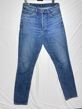 Citizens of Humanity Olivia High Rise Slim Ankle Jeans Size 26 Medium Wash